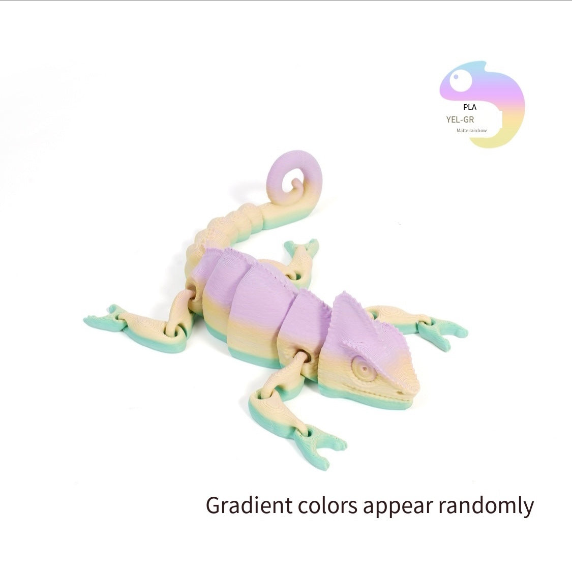 Colorful 3D Lizard（Pre-sale)