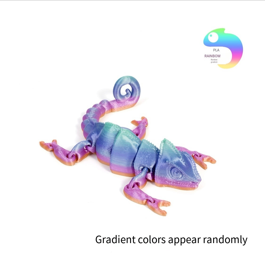 Colorful 3D Lizard（Pre-sale)