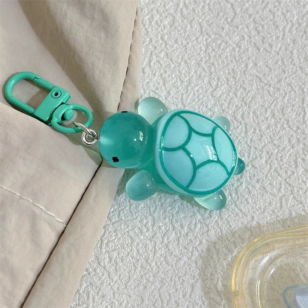 Luminous Turtle Keychain