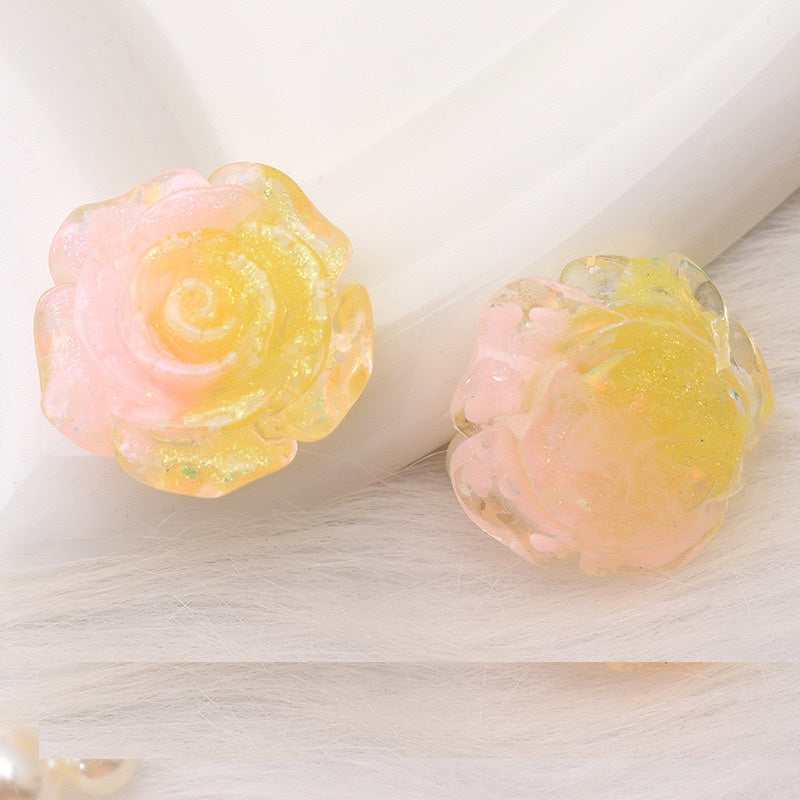 Luminous Floating Firefly Rose