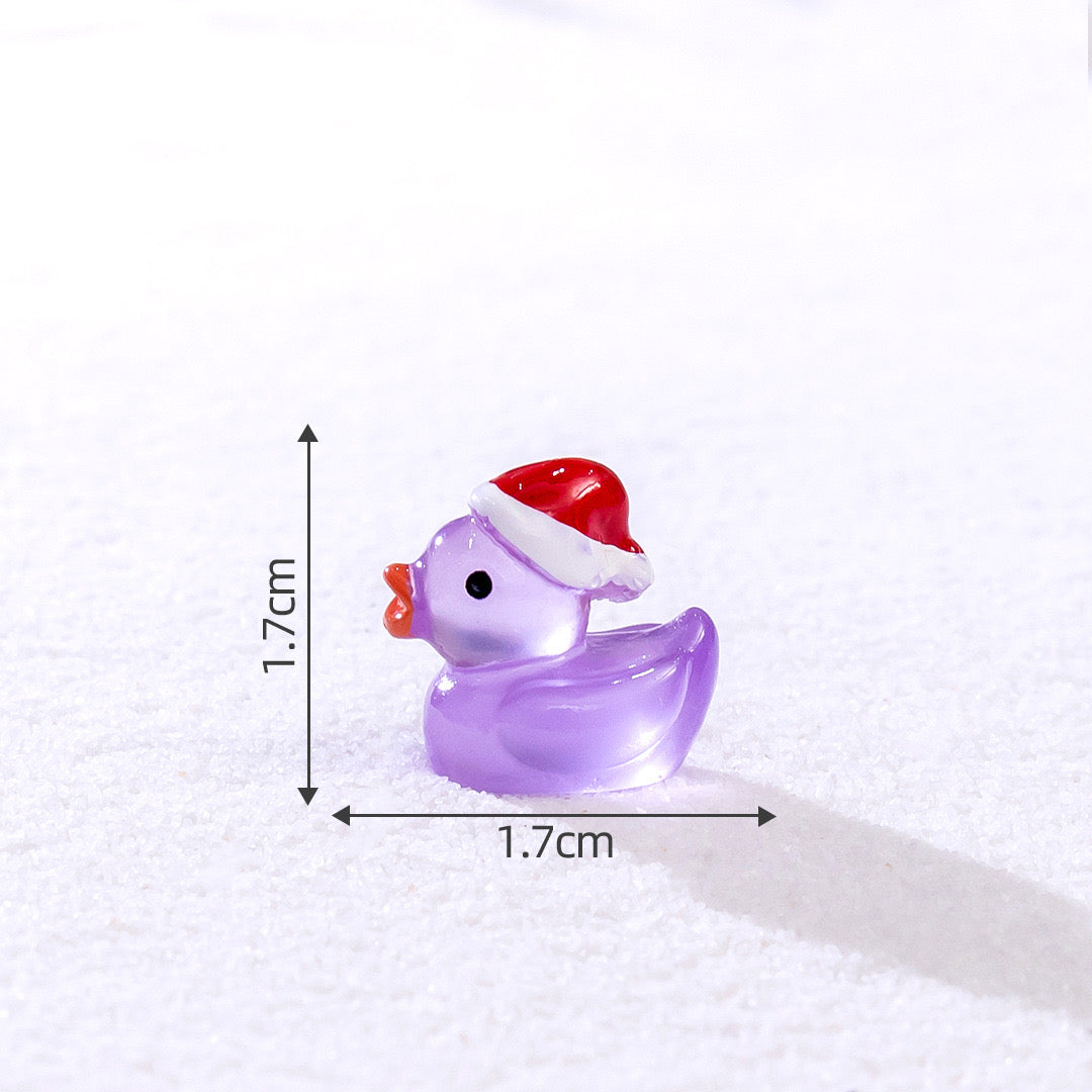 Luminous MINI Christmas Duck (4pcs/bag)