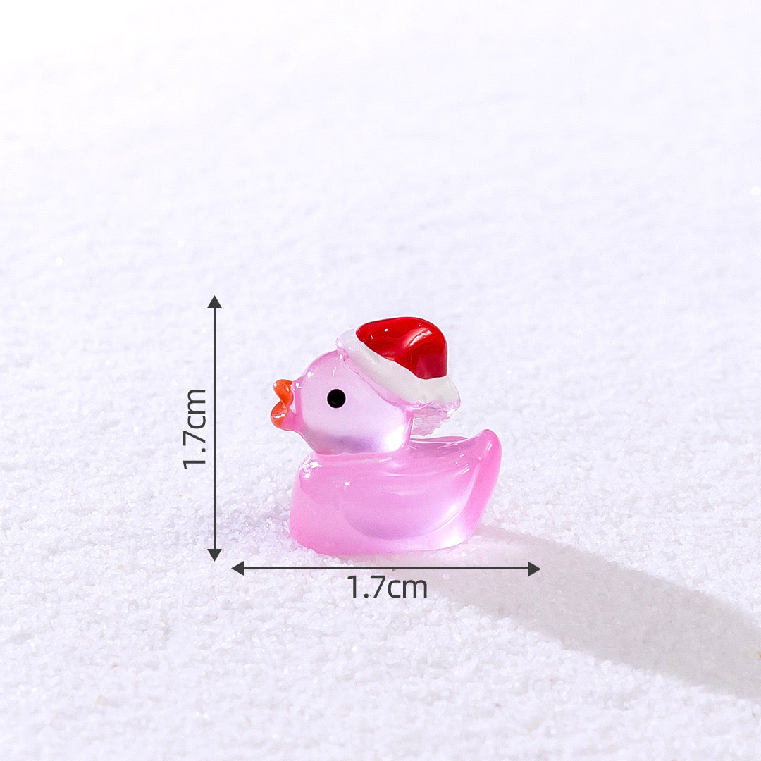 Luminous MINI Christmas Duck (4pcs/bag)