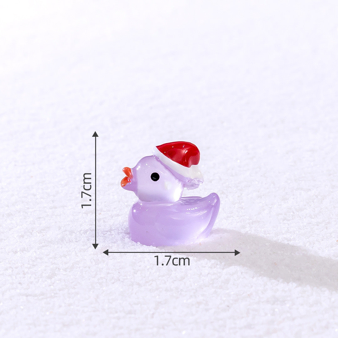 Luminous MINI Christmas Duck (4pcs/bag)