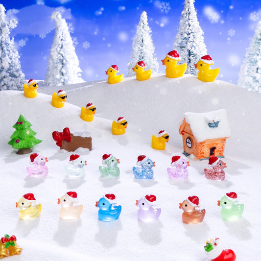 Luminous MINI Christmas Duck (4pcs/bag)