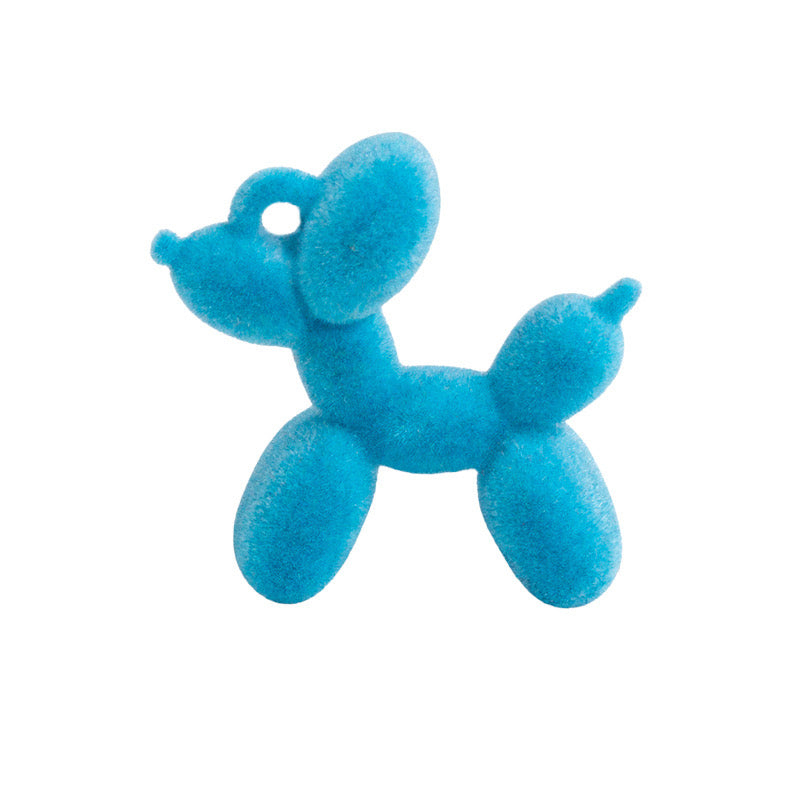 Flocking Balloon Dog