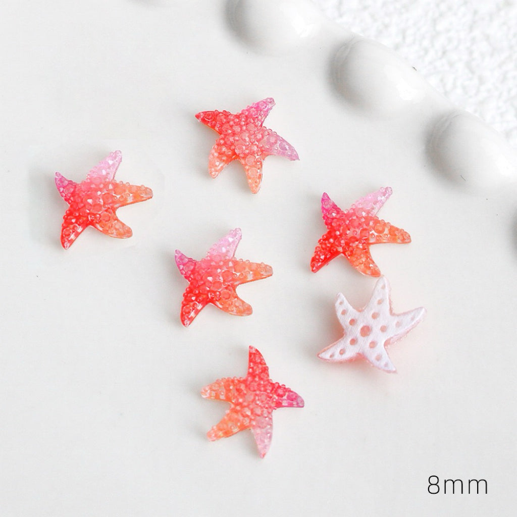 Luminous Manicure Starfish  (4pcs/bag)