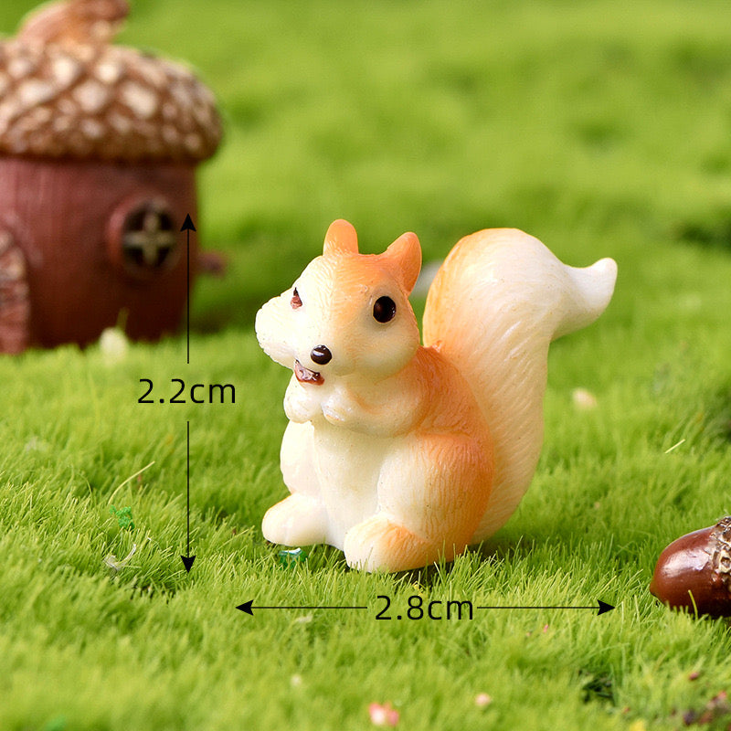 Cute Squirrel Ⅱ(ONE SET 6 PCS)