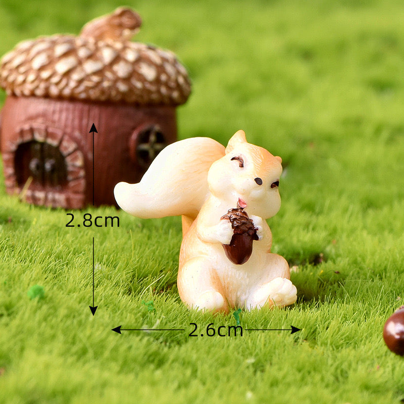 Cute Squirrel Ⅱ(ONE SET 6 PCS)