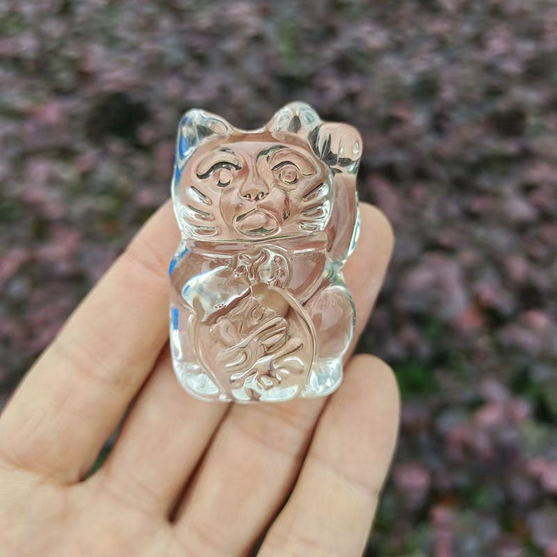 Resin Crystal Maneki-Neko(6CM)(Direct Buy)(Pre-Sale)