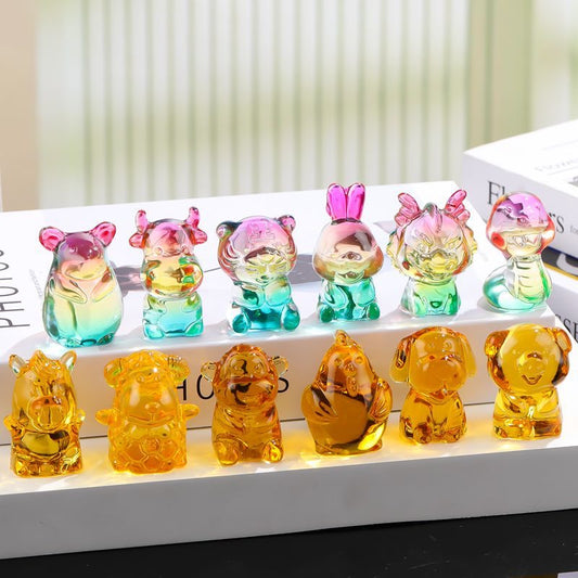 Resin Crystal Chinese Zodiac (5CM)(Direct Buy)(Pre-Sale)