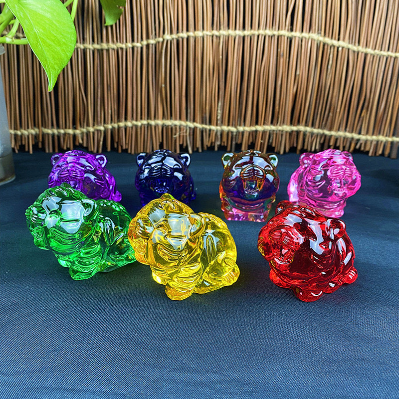 Resin Crystal Tiger  (5CM)(Direct Buy)(Pre-Sale)